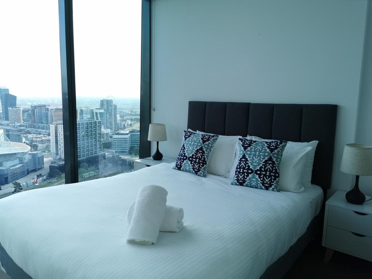 Hudson Sea View Apartments Southern Cross Station Cbd Melbourne Bagian luar foto