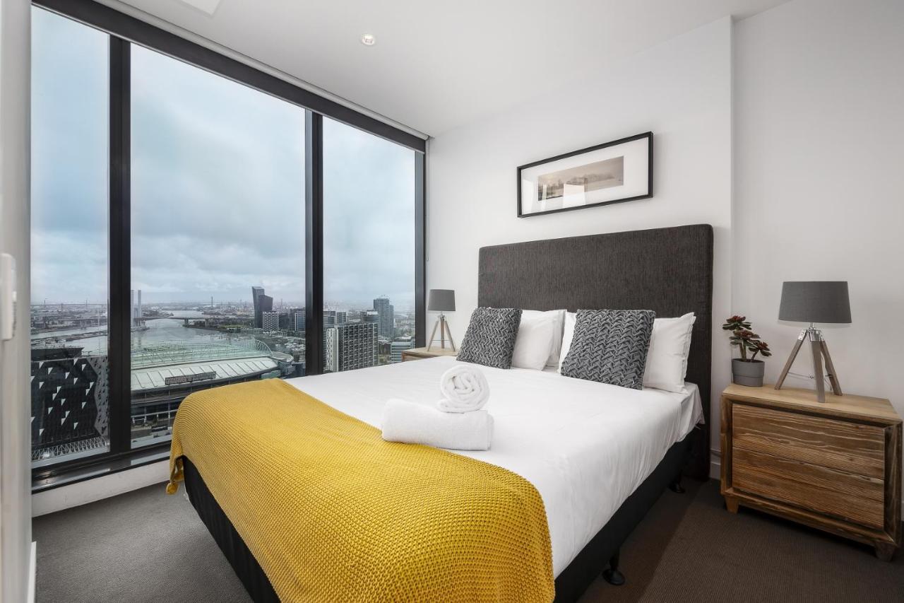 Hudson Sea View Apartments Southern Cross Station Cbd Melbourne Bagian luar foto