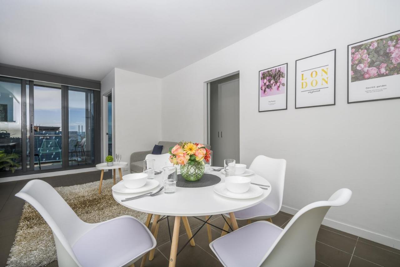 Hudson Sea View Apartments Southern Cross Station Cbd Melbourne Bagian luar foto