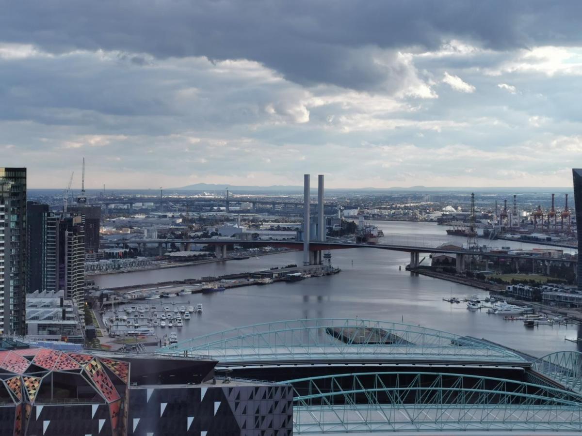 Hudson Sea View Apartments Southern Cross Station Cbd Melbourne Bagian luar foto
