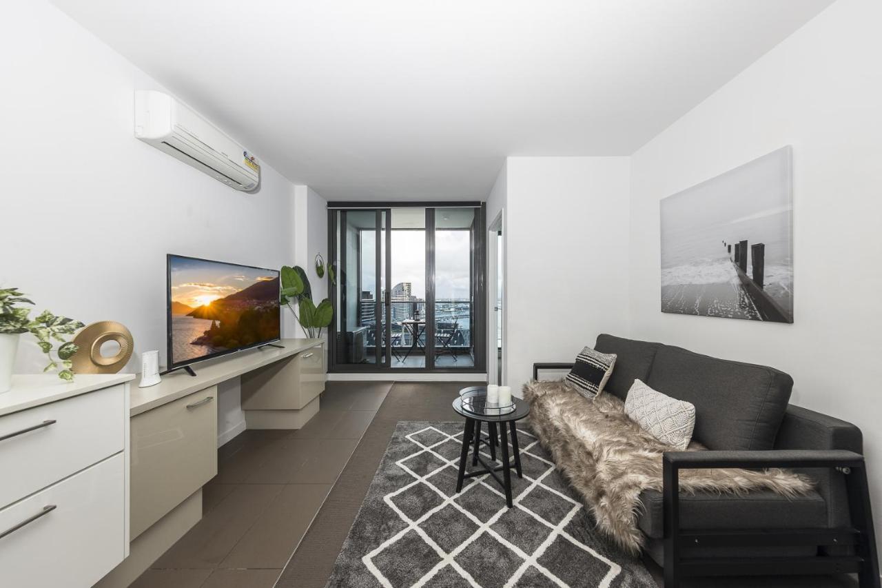 Hudson Sea View Apartments Southern Cross Station Cbd Melbourne Bagian luar foto