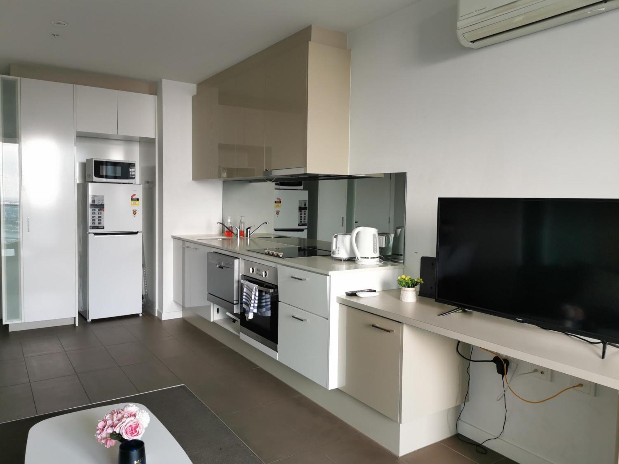 Hudson Sea View Apartments Southern Cross Station Cbd Melbourne Ruang foto